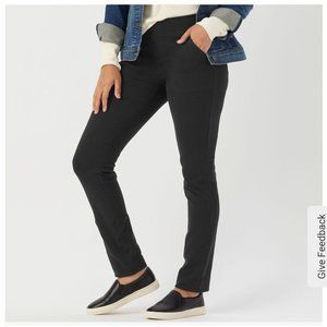 NWT Duluth Trading Co Women's NoGA Naturale Cotton Slim Leg Pants  sz XL x 31